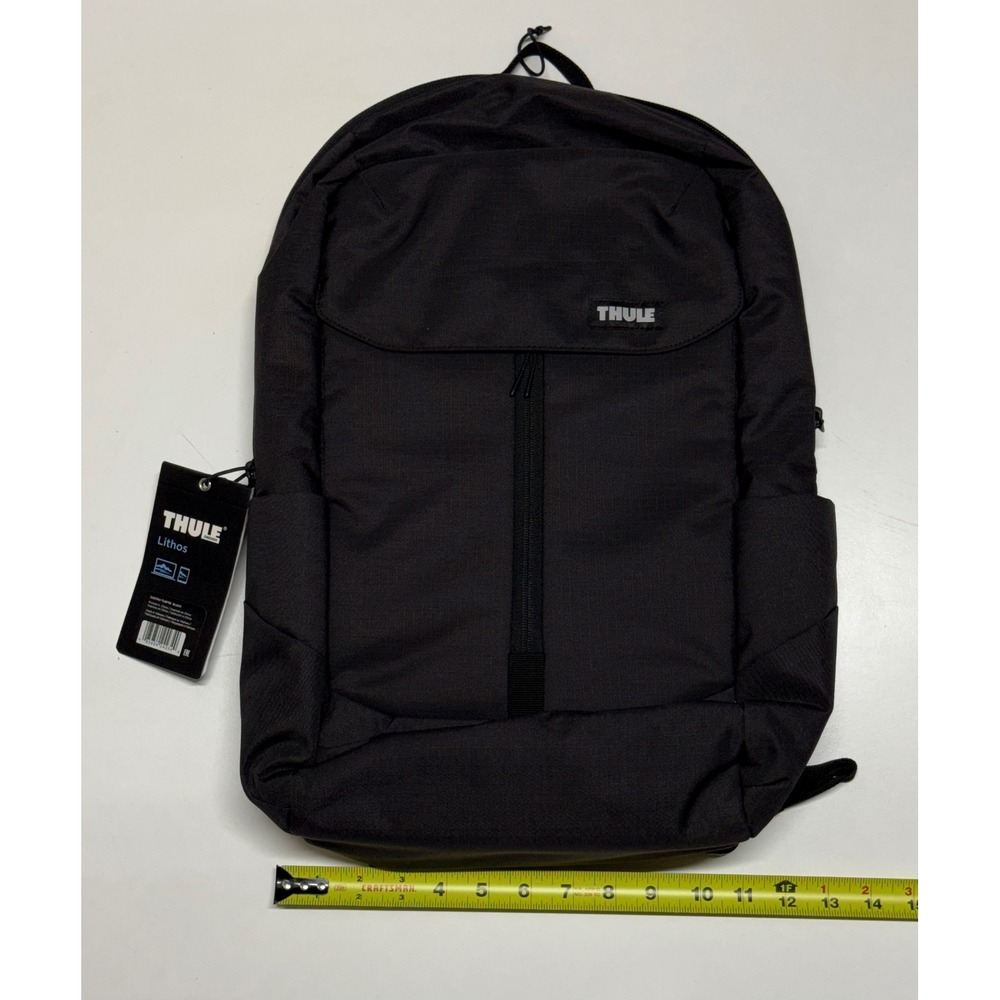 Thule Lithos 20L Laptop Backpack Black 15.6 Inch Computer Bag 3203632 NEW
